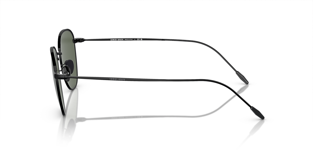 Giorgio Armani AR6048 M (51 - 21) with Green lenses and Black