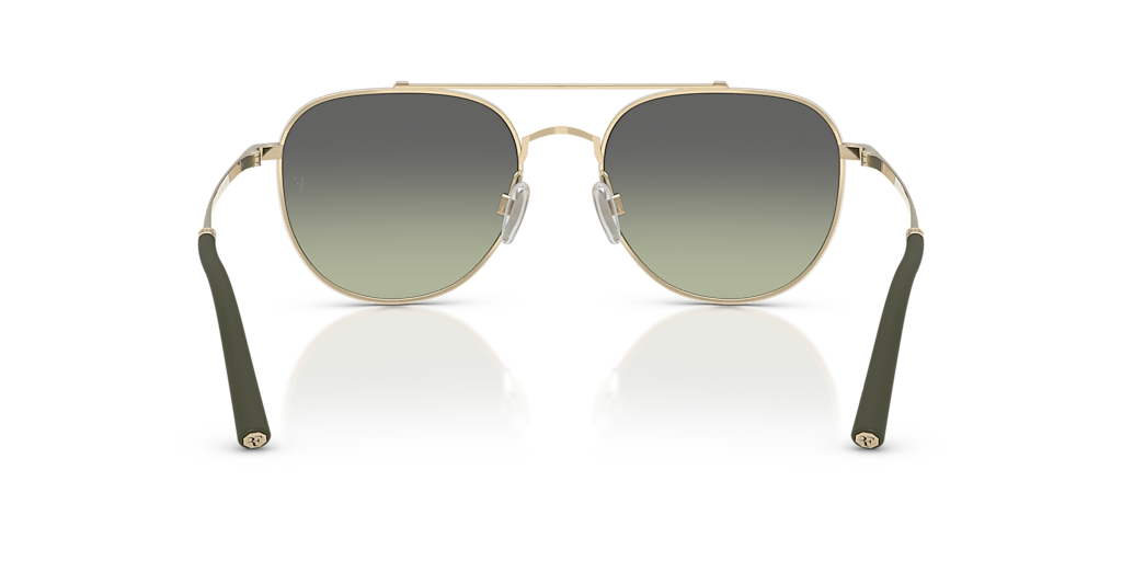 Oliver Peoples OV1346S R-10 L (54 - 18) with Green lenses and Gold