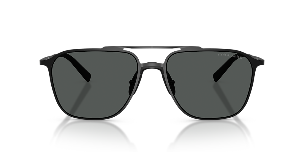 Giorgio Armani AR6110 XXL (58 - 18) with Grey lenses and Black