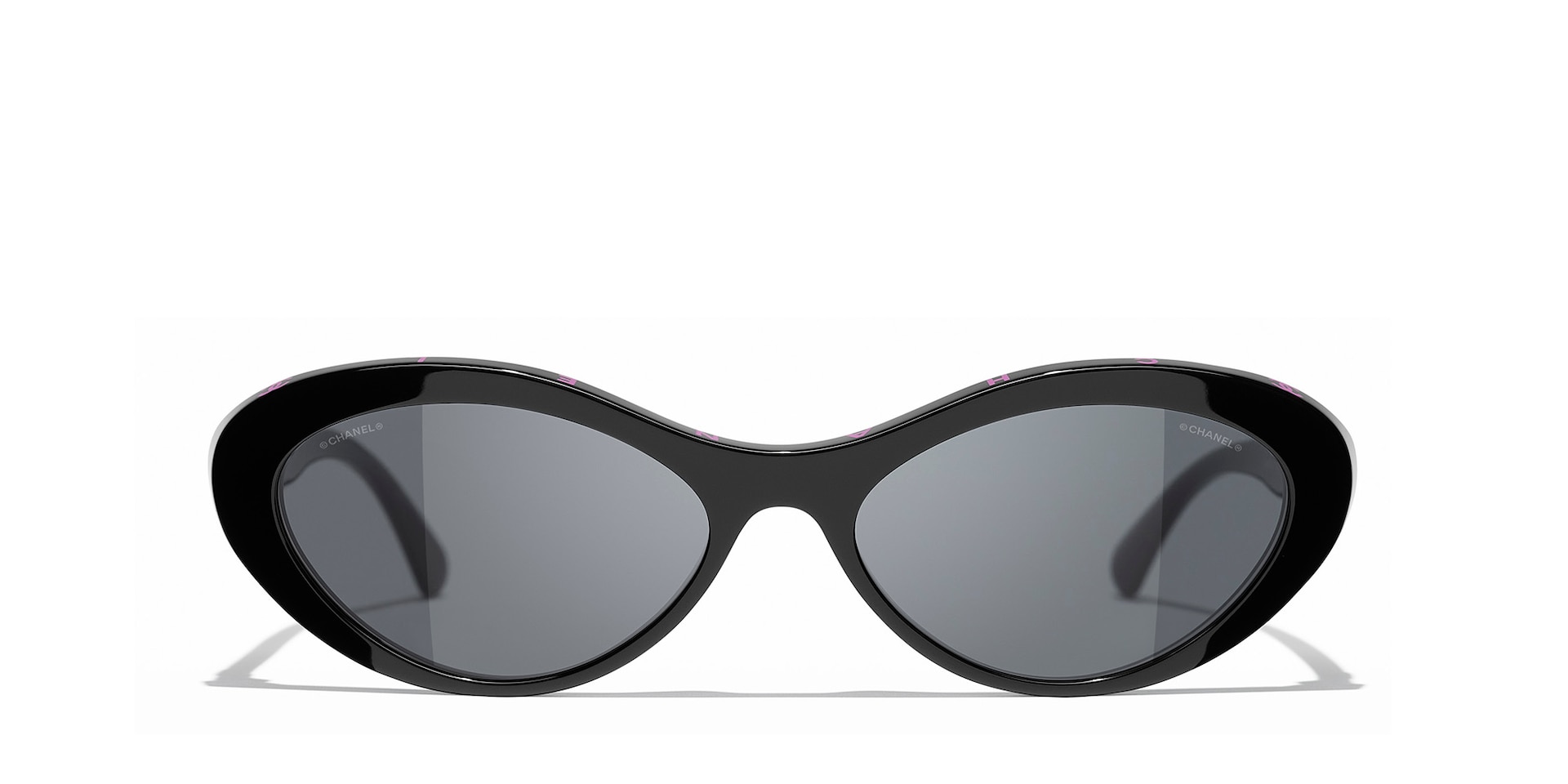 Chanel Oval Sunglasses CH5416 L (57 - 17) with Grey lenses and