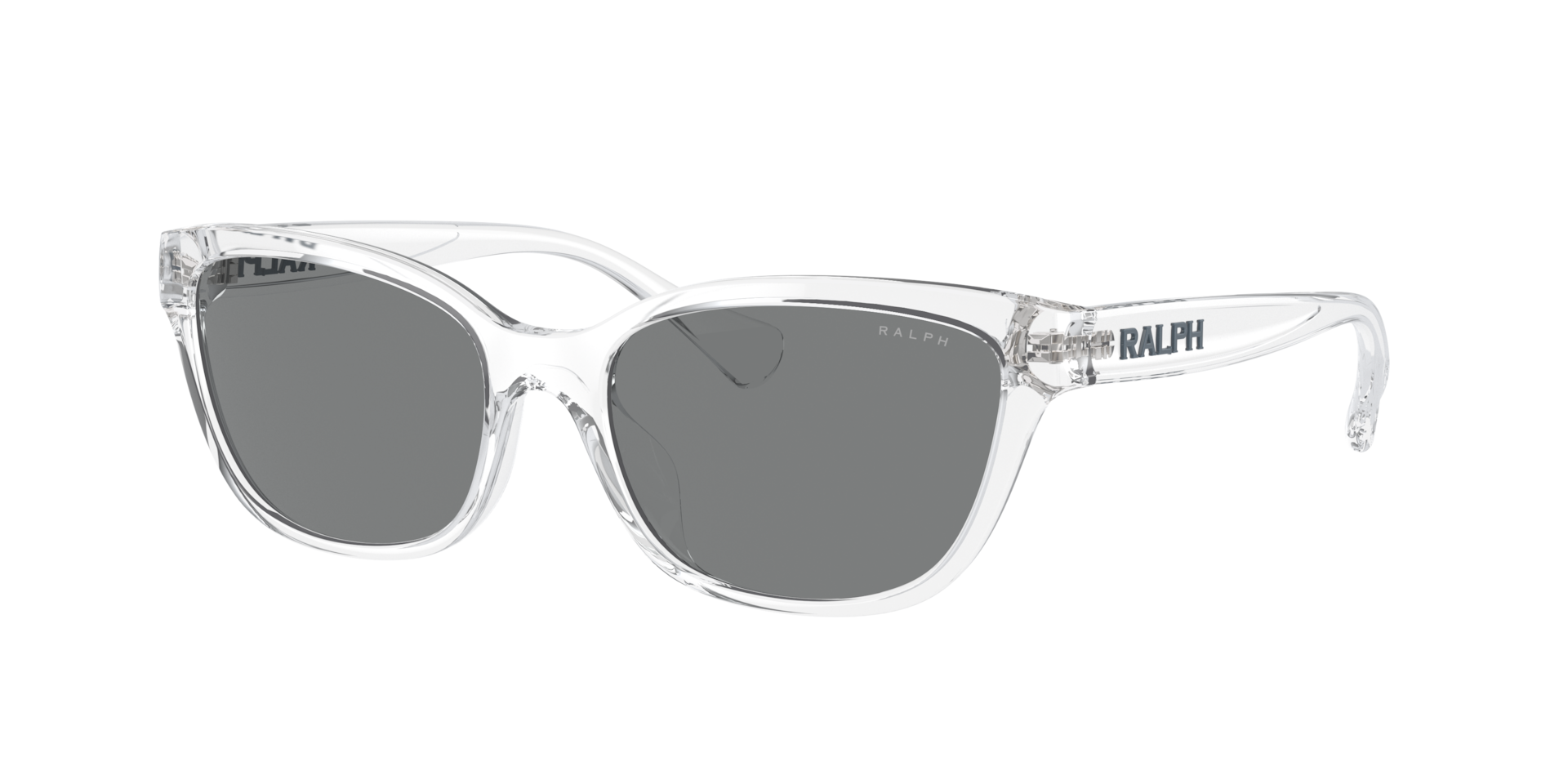 Ralph Femme Sunglass RA5307U - Couleur du Monture Cristal transparent brillant Couleur de Lentille Gris clair 44 €