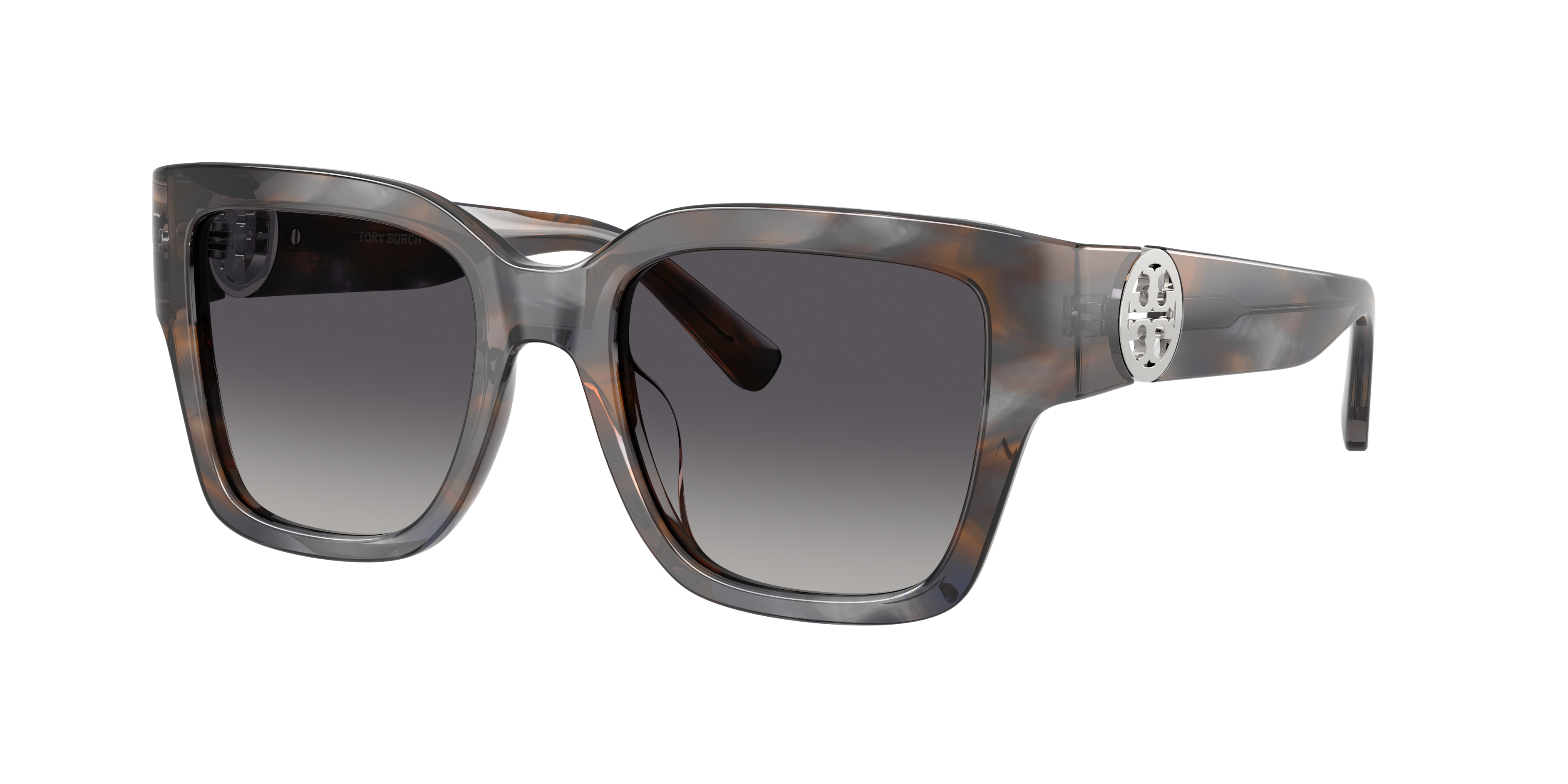 Tory Burch TY7228U M (52 - 20) with Grey lenses and Blue frame