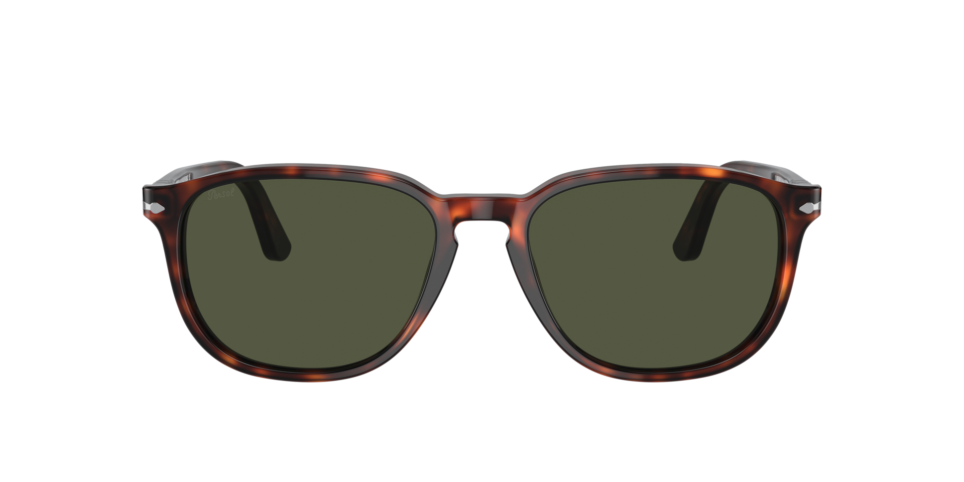 Persol PO3019S S (52 - 18) with Green lenses and Tortoise frame