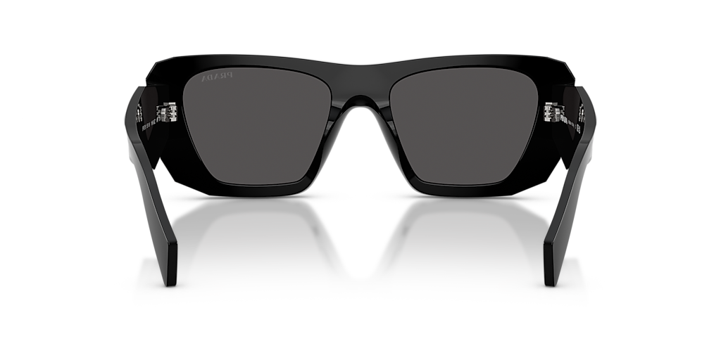 Prada PR B18S S (53 - 19) with Grey lenses and Black frame