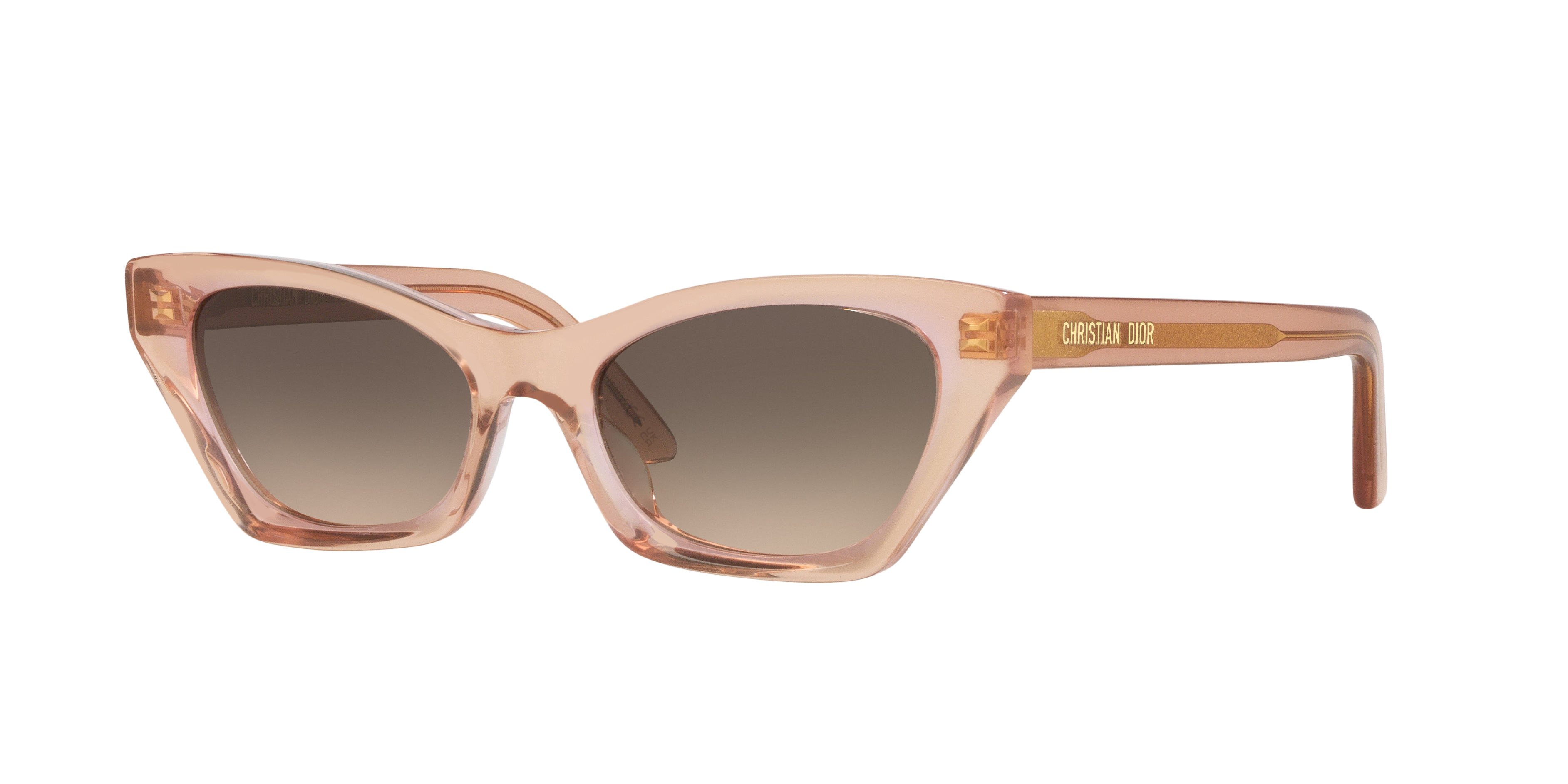 DIOR CD40091I XS (53 - 18) with Grey lenses and Pink frame