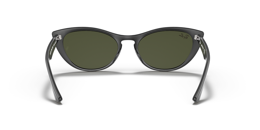 Ray-Ban Nina M (54 - 18) with Green lenses and Black frame