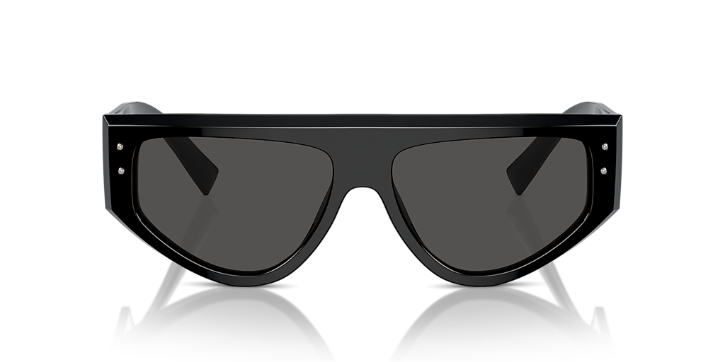 Dolce&Gabbana DG4461 L (57 - 15) with Grey lenses and Black frame