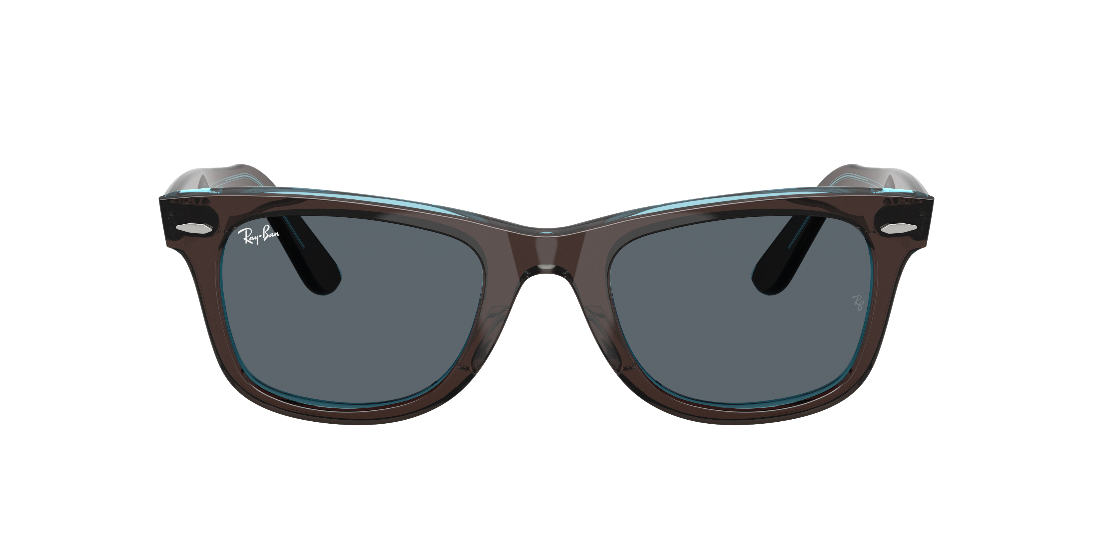 Ray-Ban Original Wayfarer Classic L (50 - 22) with Blue lenses and
