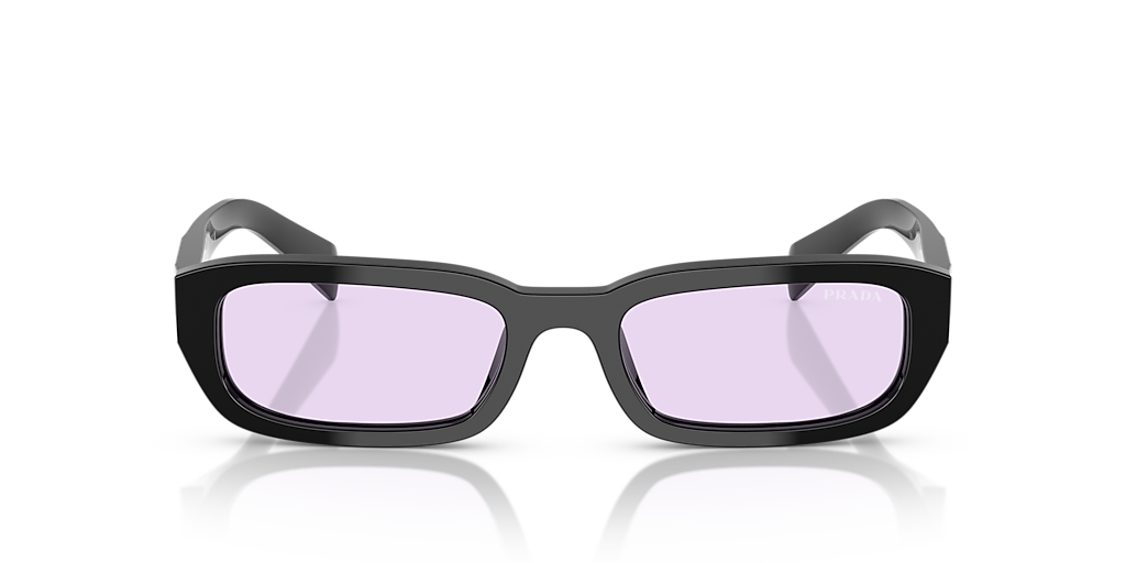 Prada PR B06S S (53 - 19) with Violet lenses and Black frame