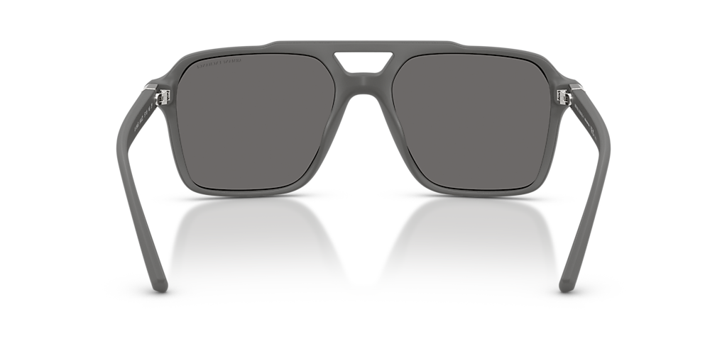 Armani Exchange AX4166SU L (57 - 18) with Silver lenses and Grey