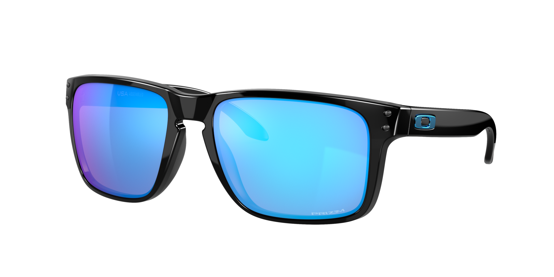 Oakley Hombre Sunglass Holbrook™ XL - Color del Marco: Negro Pulido, Color de la Lente: Prizm Sapphire
