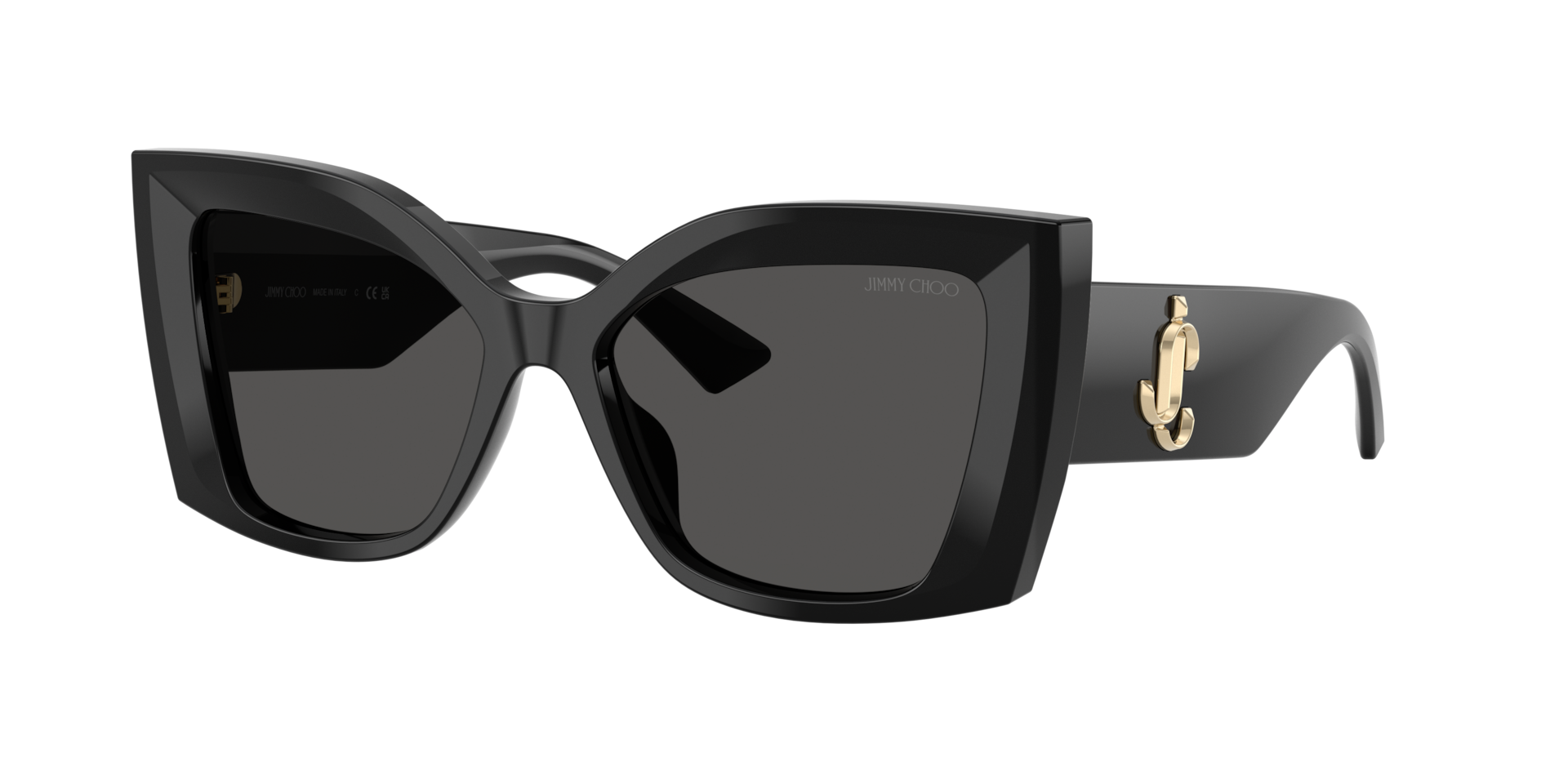 Jimmy Choo Woman Sunglass JC5074U -  Frame color: Black, Lens color: Dark Grey