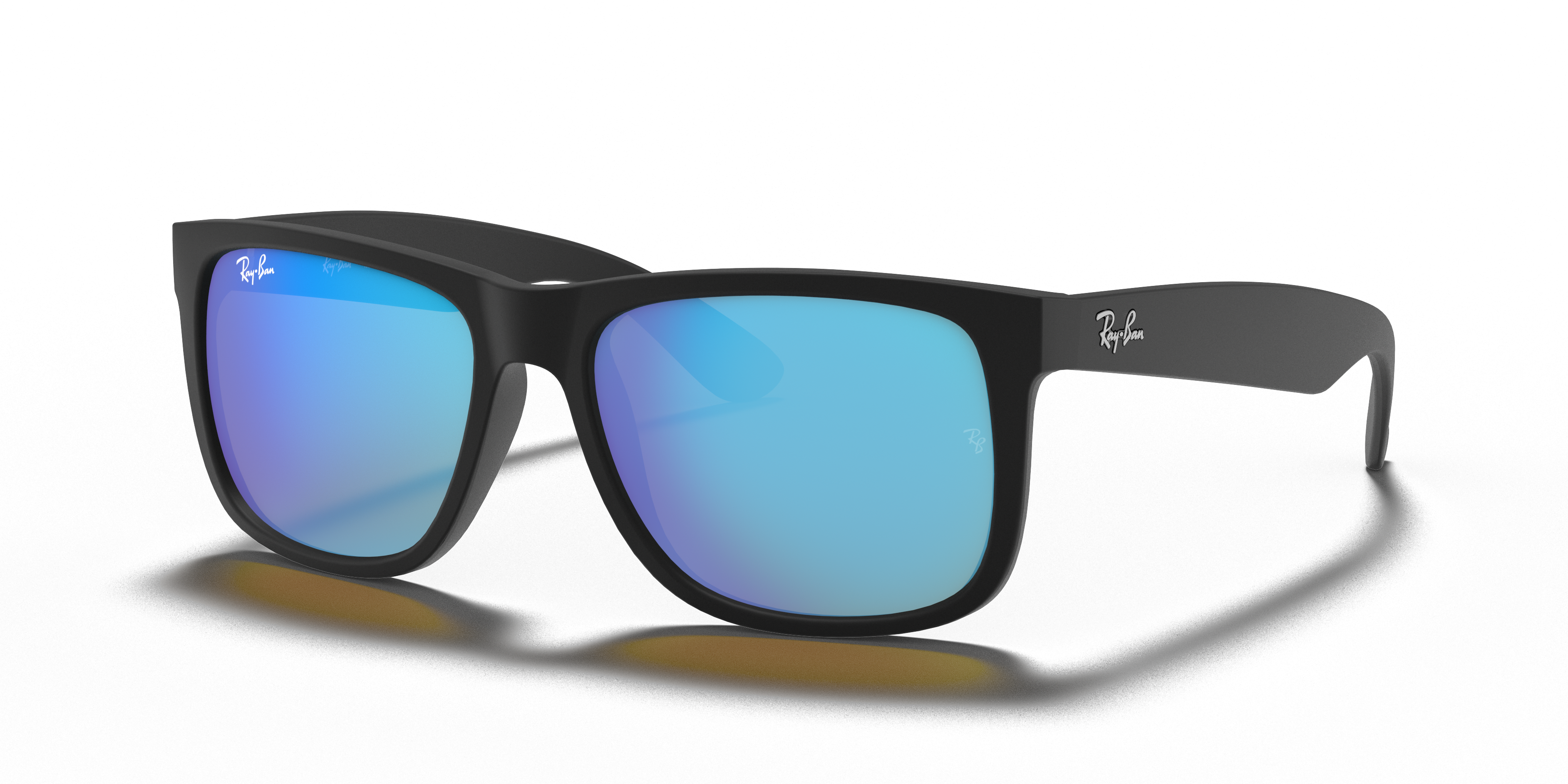 Ray-Ban Justin Color Mix S (54 - 16) with Blue lenses and Black