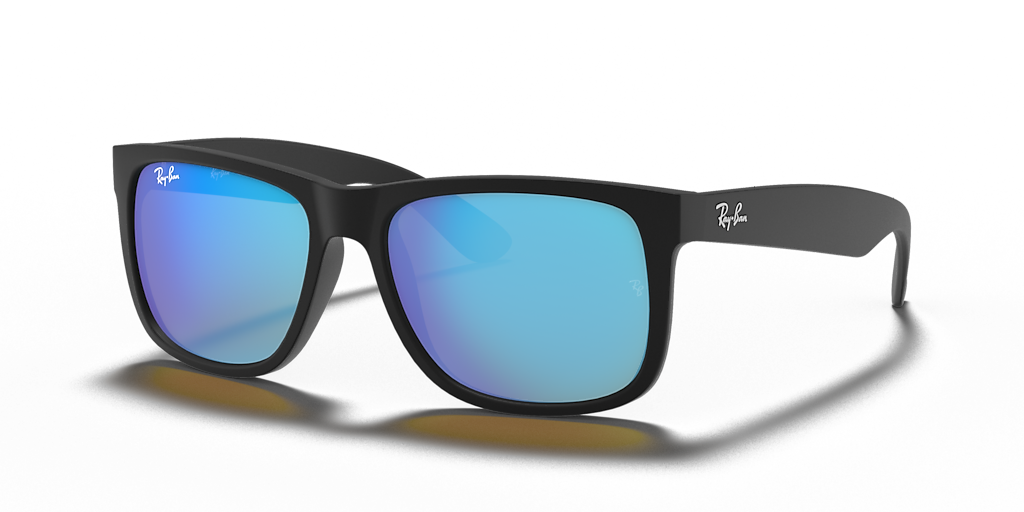 Ray-Ban Justin Color Mix S (54 - 16) with Blue lenses and Black