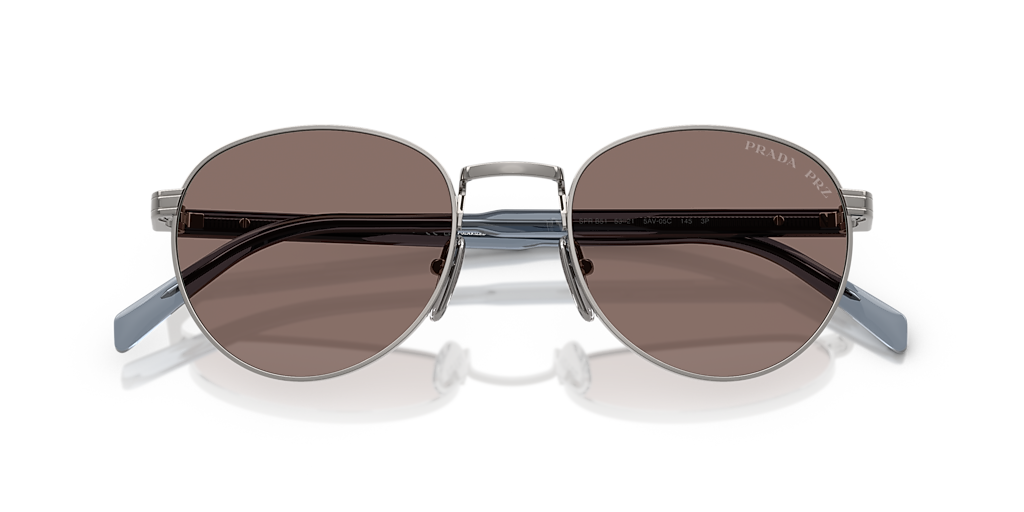 Prada PR B51S S (53 - 21) with Brown lenses and Grey frame