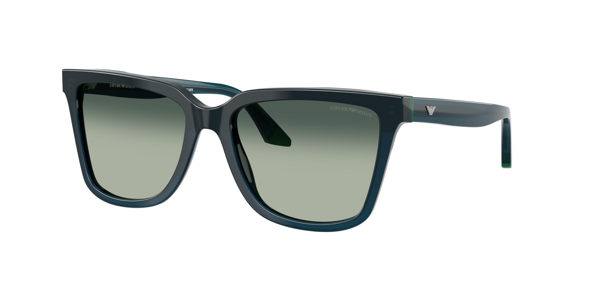 Emporio Armani Woman Sunglass EA4261 -  Frame color: Opal Blue/Green, Lens color: Blue Gradient