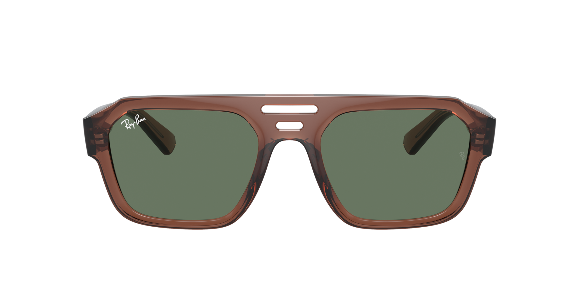Ray-Ban Corrigan Bio-Based M (54 - 20) with Green lenses and  display picture 3
