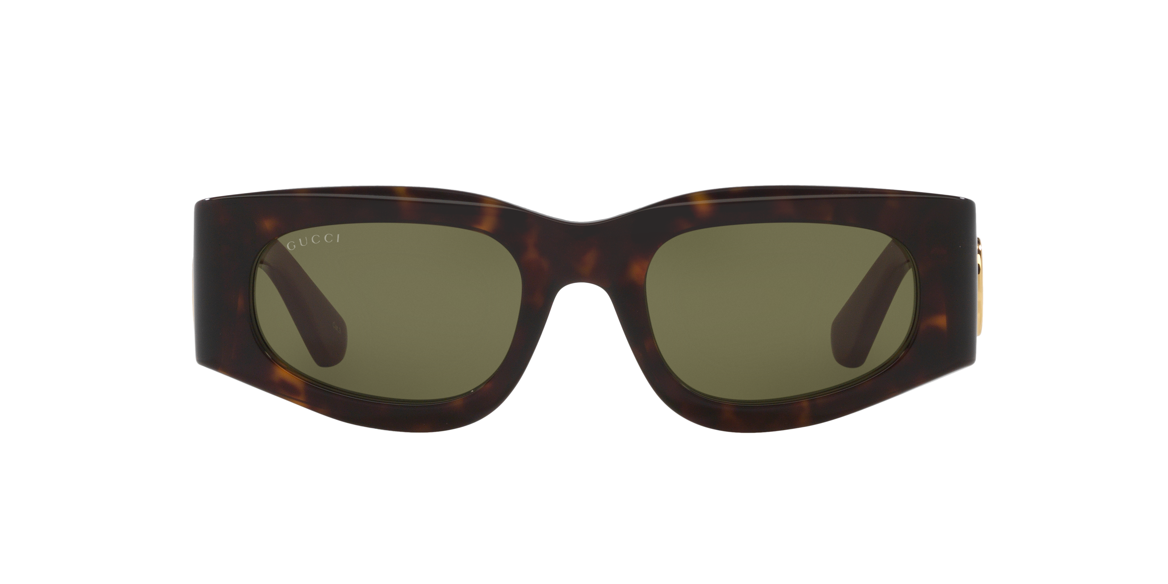 Gucci GG1664S S (51 - 21) with Green lenses and Tortoise frame