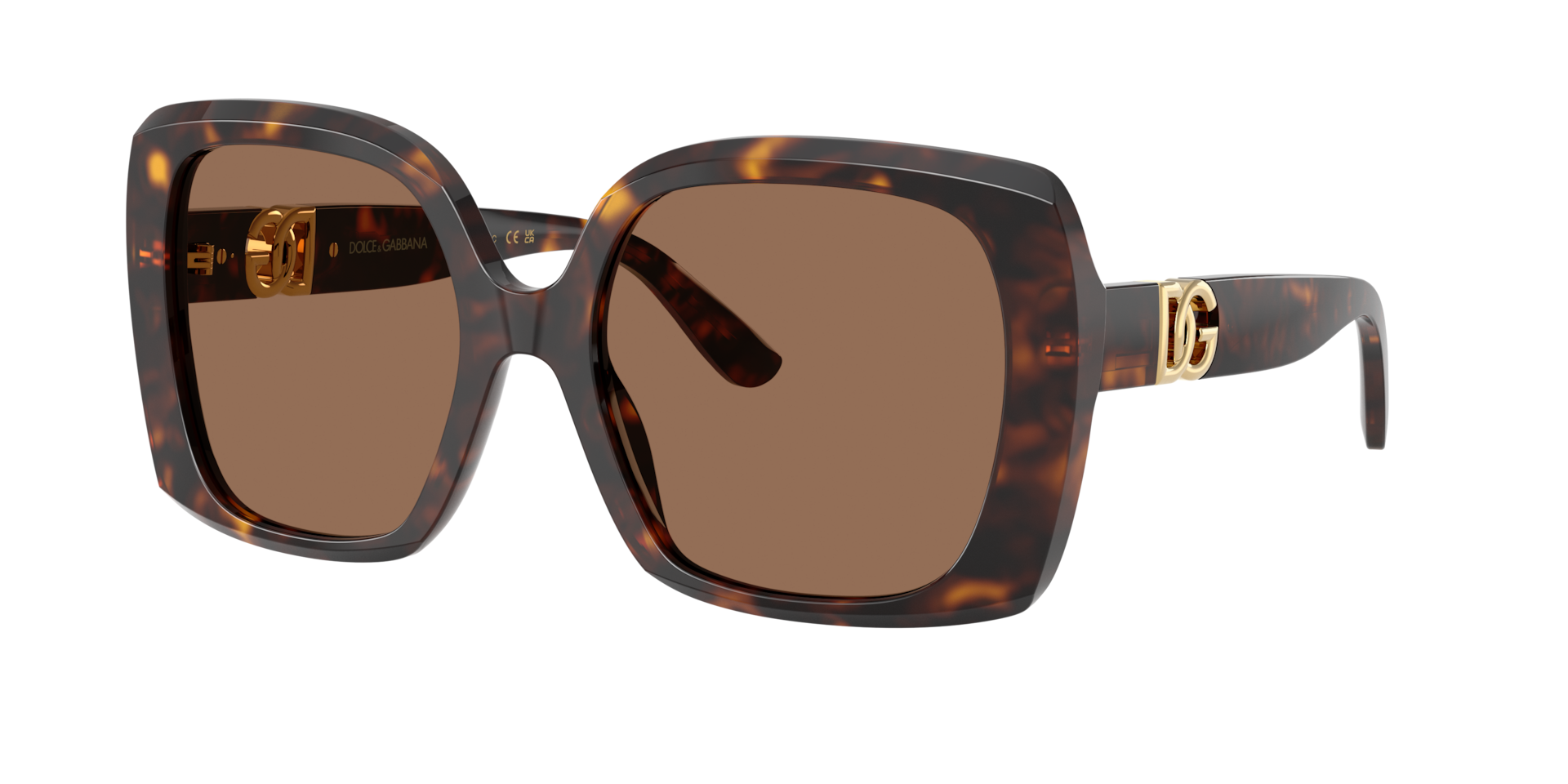 Dolce&Gabbana Woman Sunglass DG4475 -  Frame color: Havana, Lens color: Dark Brown