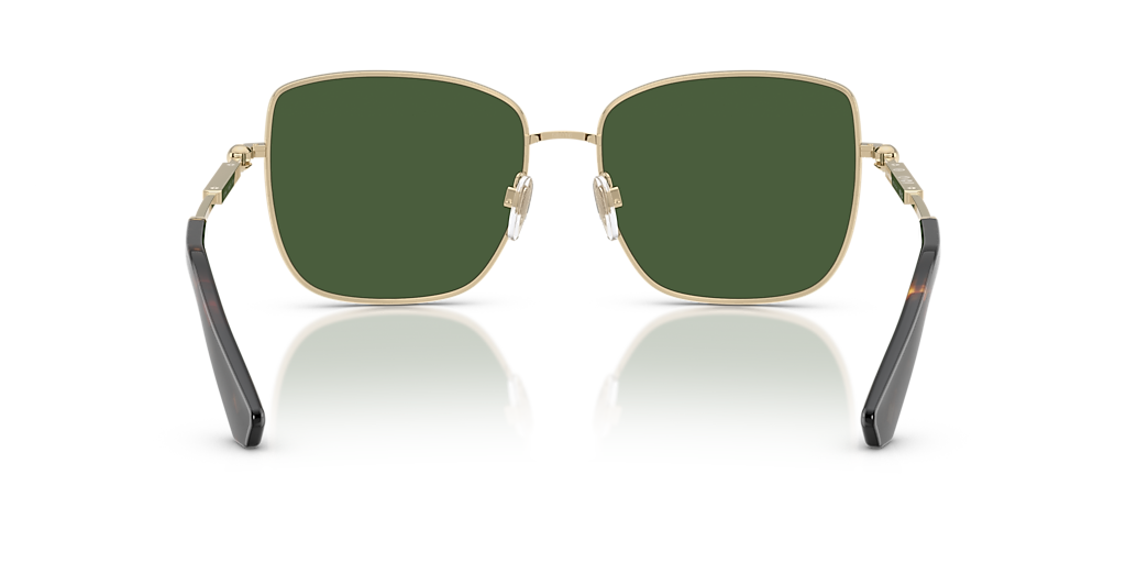 Burberry BE3158 XXL (58 - 16) with Green lenses and Gold frame