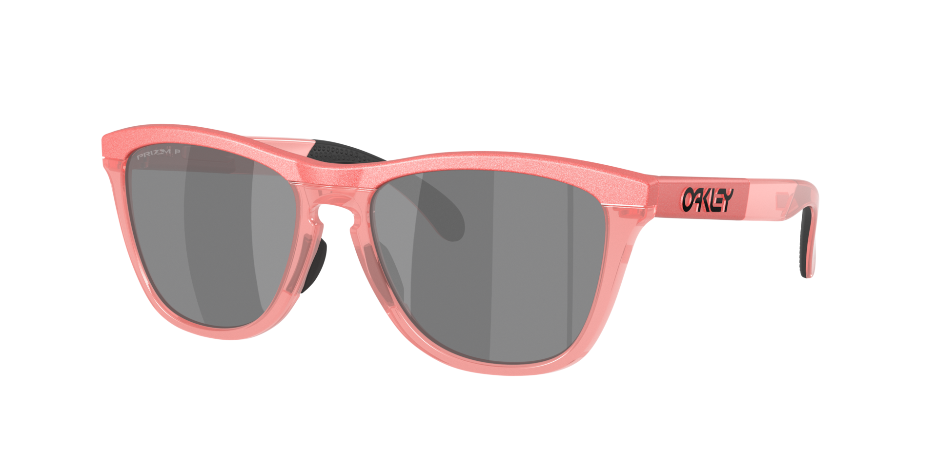 Oakley Mannelijk Sunglass Frogskins™ Range Velocity Collection - Framekleur: Gedempt metaalkleurig paloma, Lenskleur: Prizm zwart Polarized