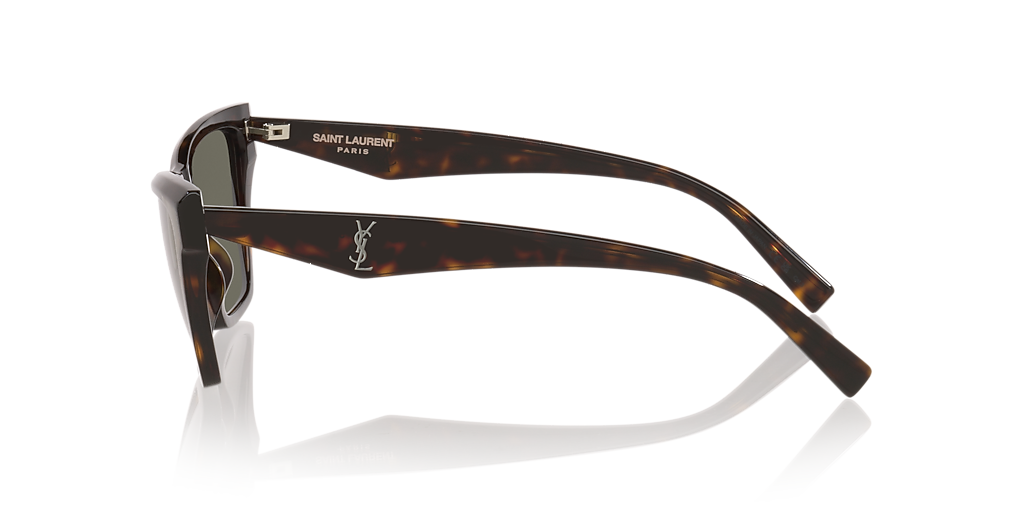 Saint Laurent SL M103 M (58 - 15) with Grey lenses and Tortoise