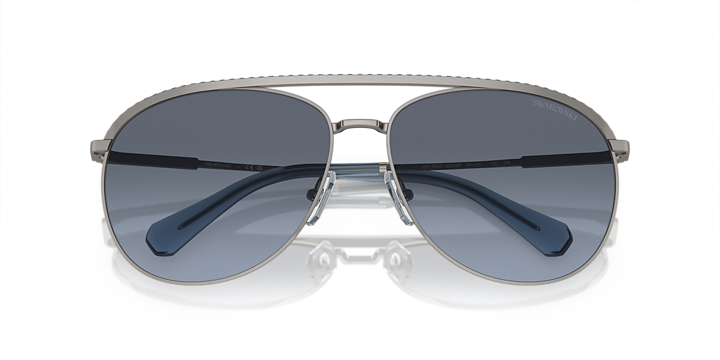 Swarovski SK7005 XL (61 - 15) with Blue lenses and Grey frame
