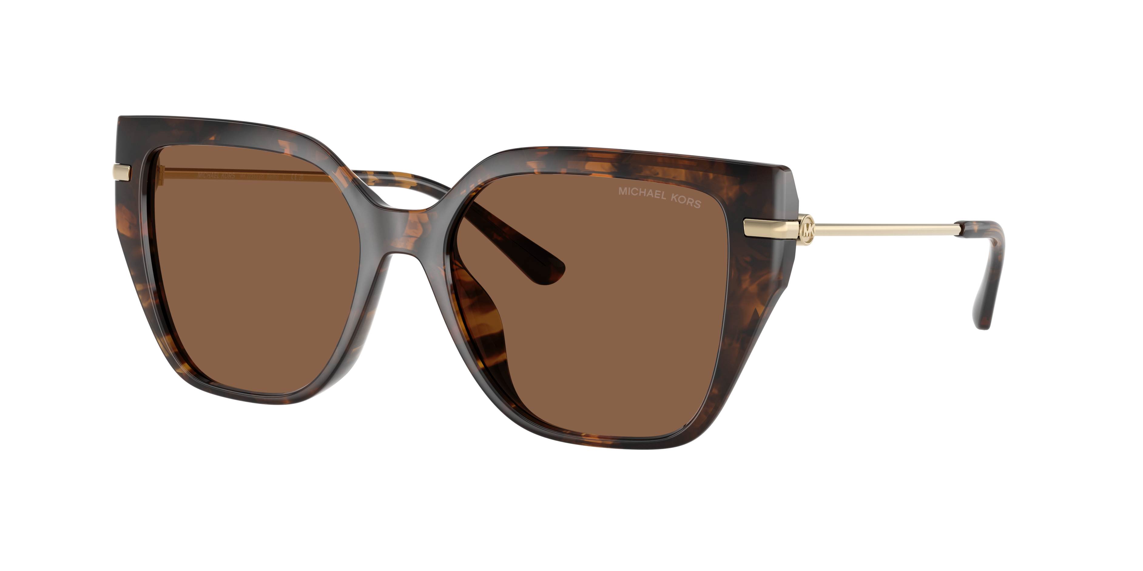 Michael Kors Woman Sunglass St. Barths -  Frame color: Dark Tortoise, Lens color: Dark Brown Solid