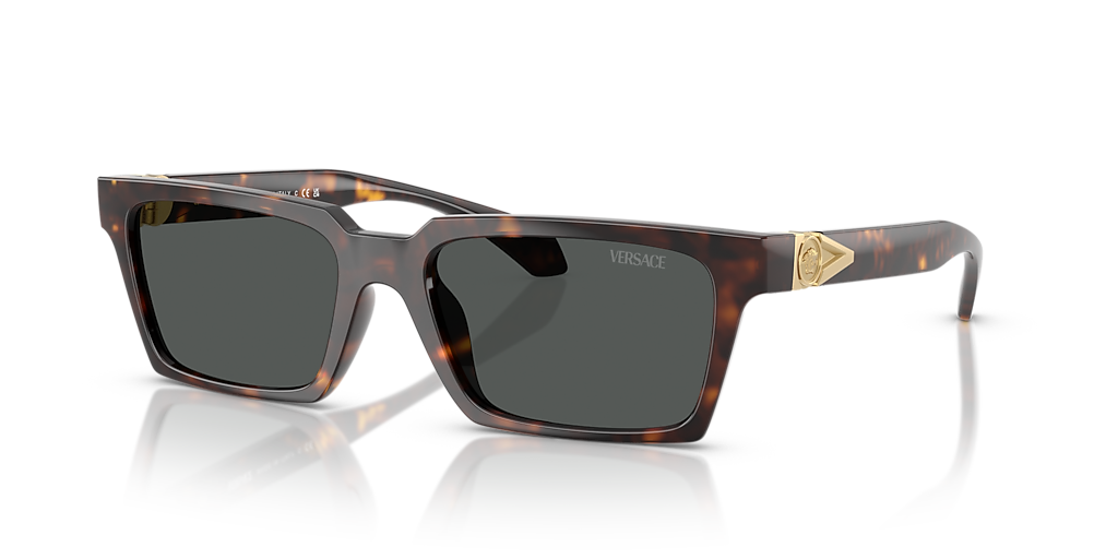 Versace VE4490U L (55 - 18) with Grey lenses and Tortoise frame