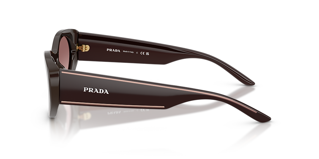 Prada PR D23SU S (53 - 19) with Brown lenses and Brown frame