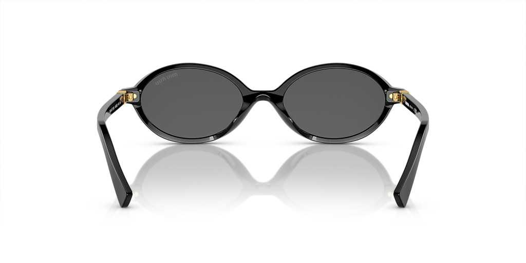 Miu Miu MU 04ZS S (50 - 18) with Grey lenses and Black frame