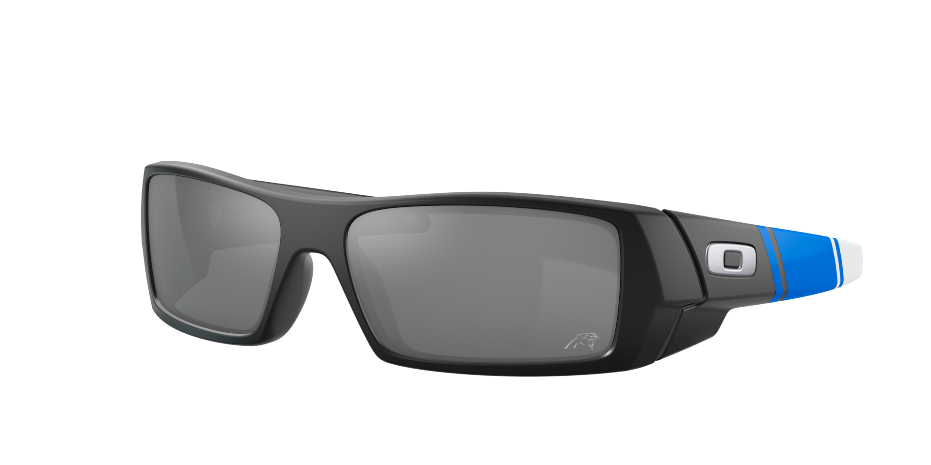 Oakley Mann Sunglass Carolina Panthers Gascan® - Rahmenfarbe: Matt Schwarz, Linsenfarbe: Prizm Black