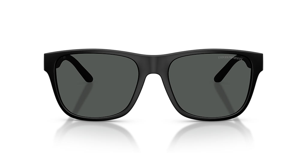 Emporio Armani EA4243 XL (56 - 18) with Grey lenses and Black