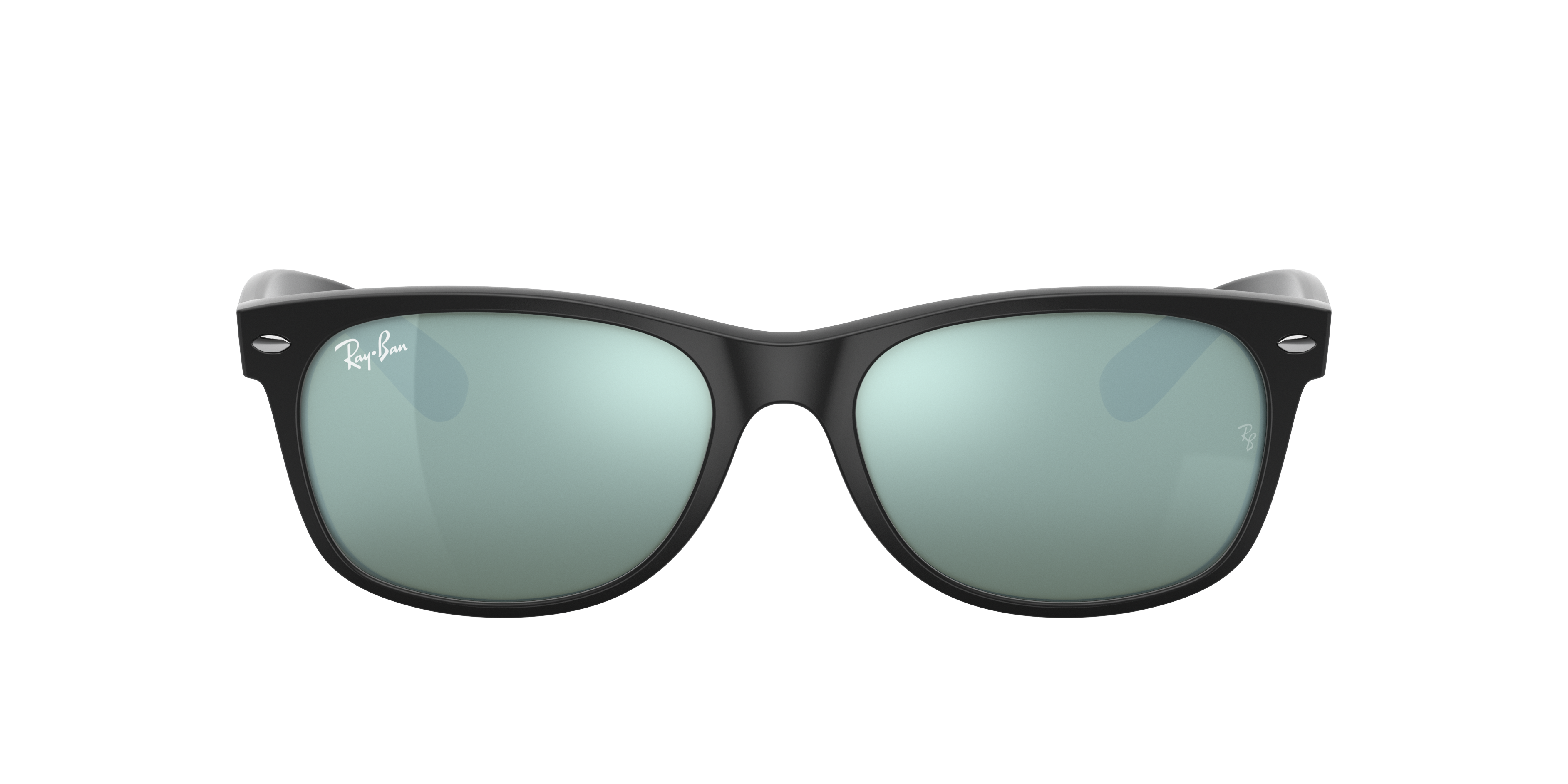 Ray-Ban New Wayfarer Flash M (55 - 18) with Silver lenses and