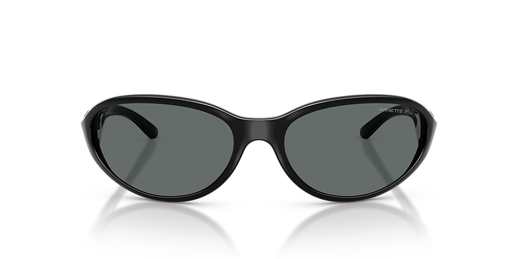 Arnette Raven L (64 - 18) com Lentes Cinza e Armação Preto