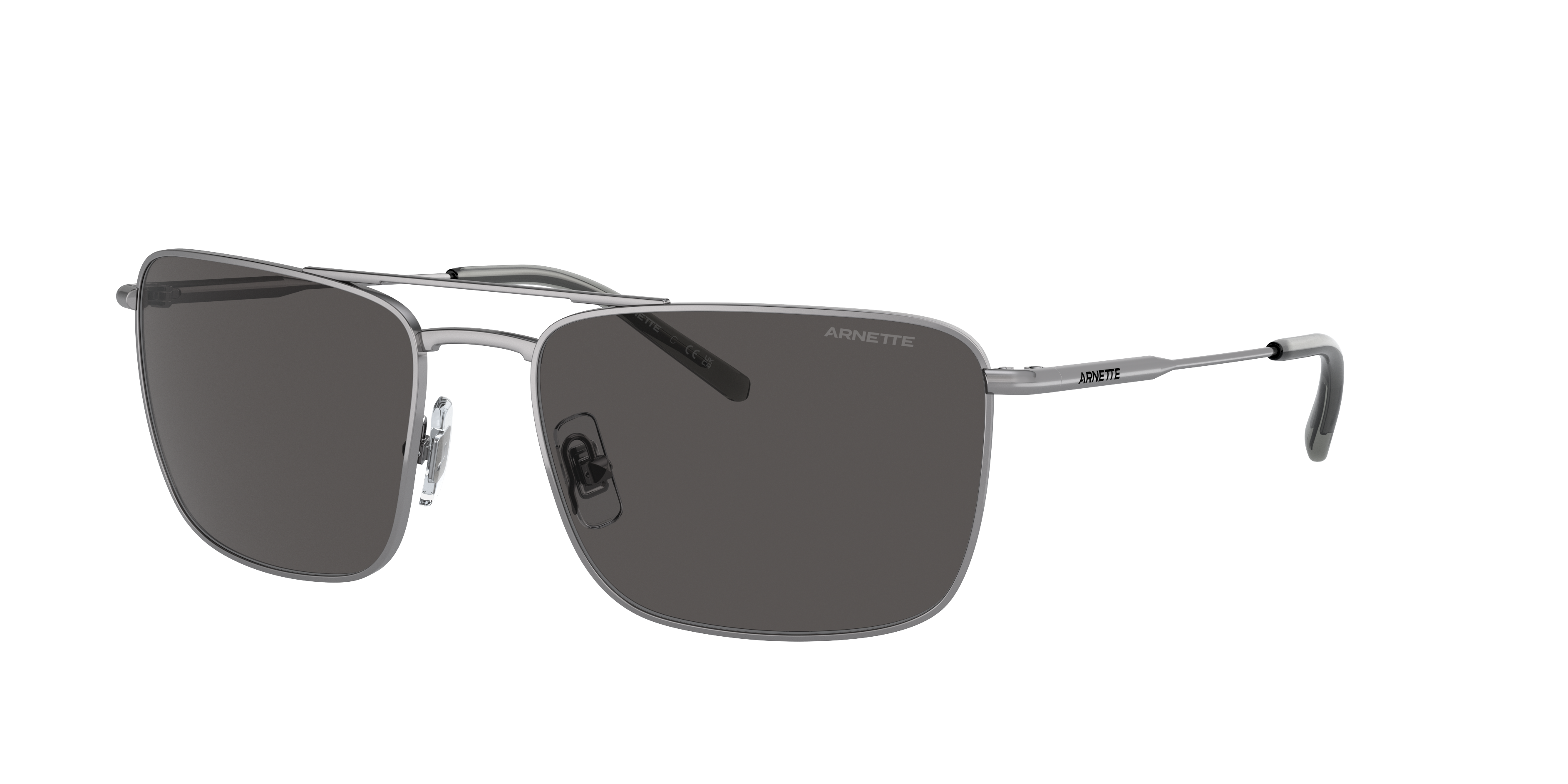 Arnette Man Sunglass Boulevardier -  Frame color: Gunmetal, Lens color: Dark Grey