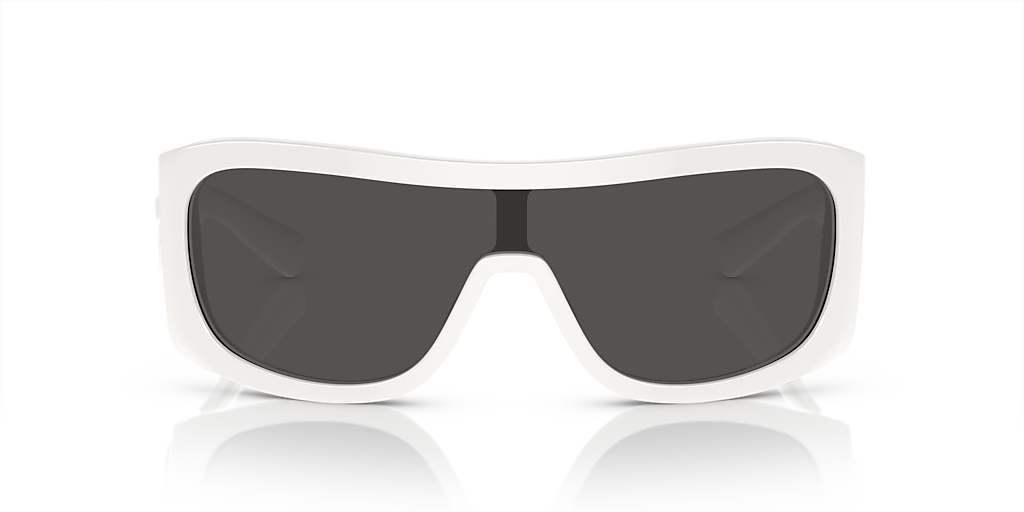 Dolce&Gabbana DG4454 M (0 - 130) with Grey lenses and White frame