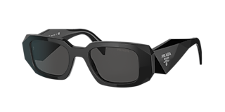 Prada PR 27ZS L (54 - 21) with Grey lenses and Black frame