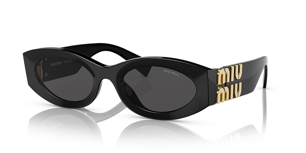 Miu Miu MU 11WS XL (54 - 21) with Grey lenses and Black frame