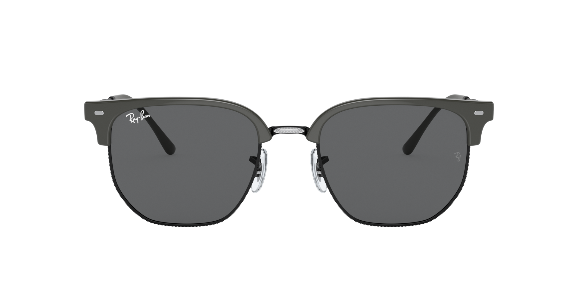 Ray-Ban New Clubmaster XL (53 - 20) with Grey lenses and Black