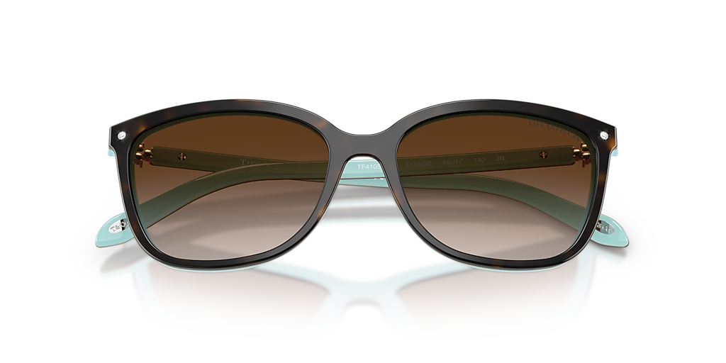 Tiffany & Co. TF4105HB S (55 - 17) with Brown lenses and Tortoise