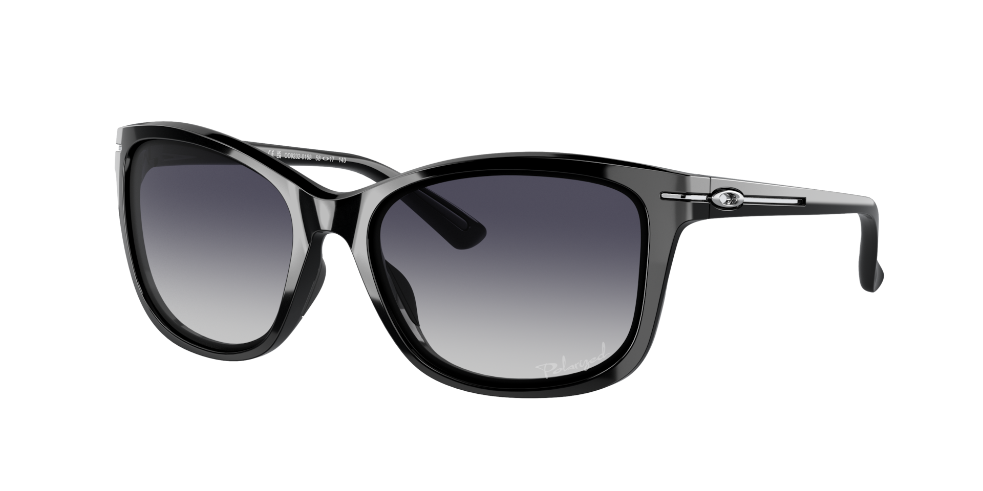 Oakley OO9232 Drop In™ L (58 - 17) with Grey lenses and Black