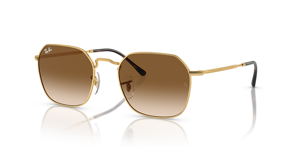 Ray-Ban Jim L (53 - 20) with Brown lenses and Gold frame