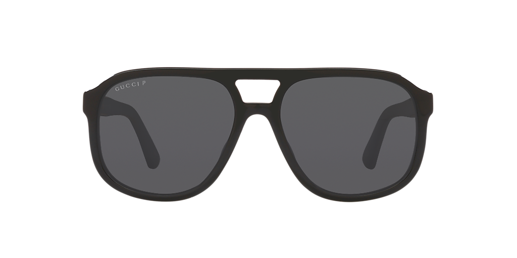 Gucci GG1188S XL (58 - 17) with Grey lenses and Black frame