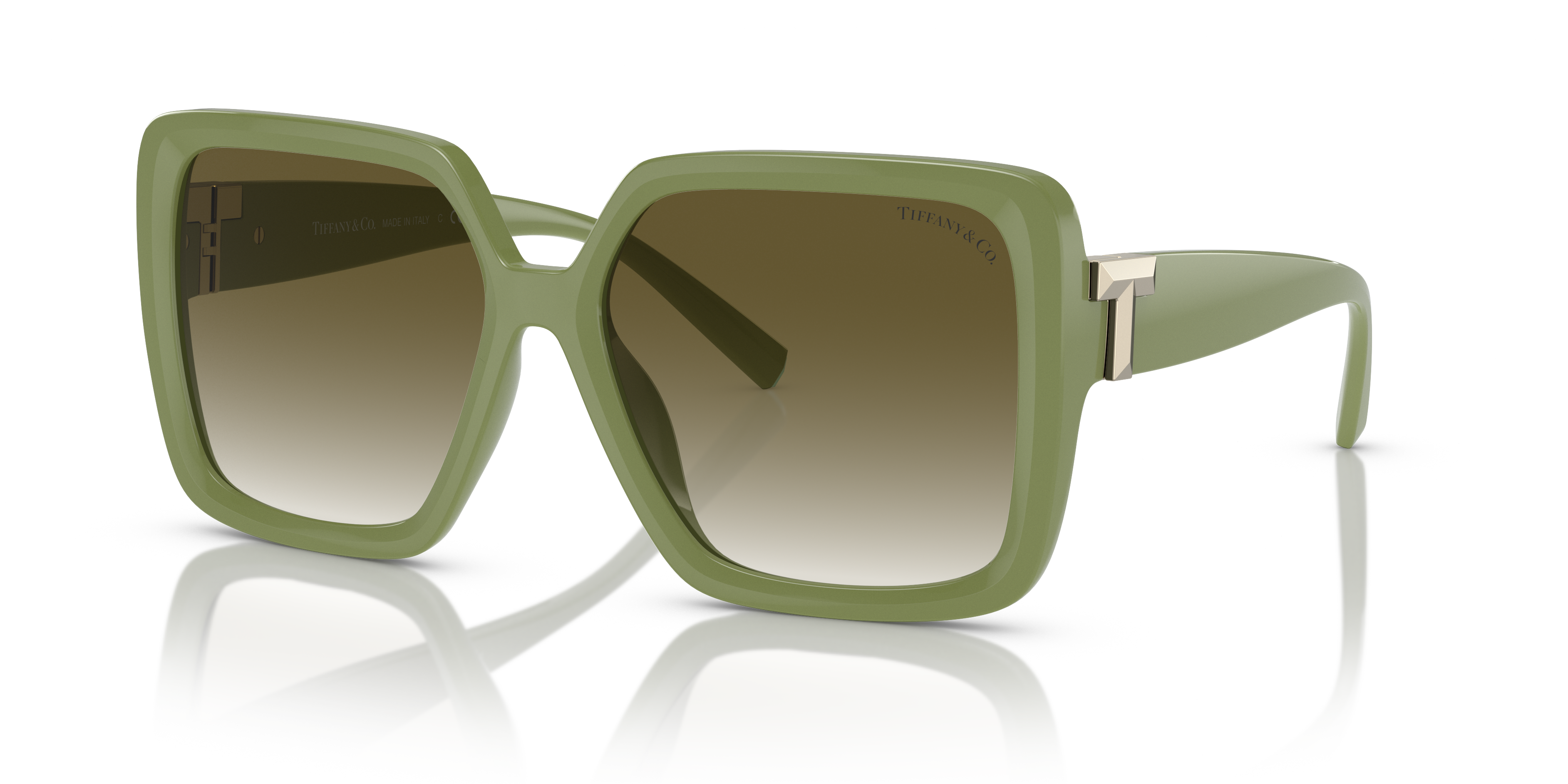 Tiffany & Co. TF4206U XL (58 - 16) with Grey lenses and Brown