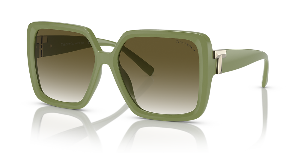 Tiffany & Co. TF4206U XL (58 - 16) with Grey lenses and Brown