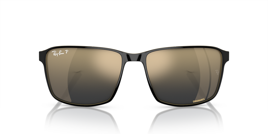 Ray-Ban RB3721 Polarized+ Lenses XXL (59 - 17) with Blue lenses