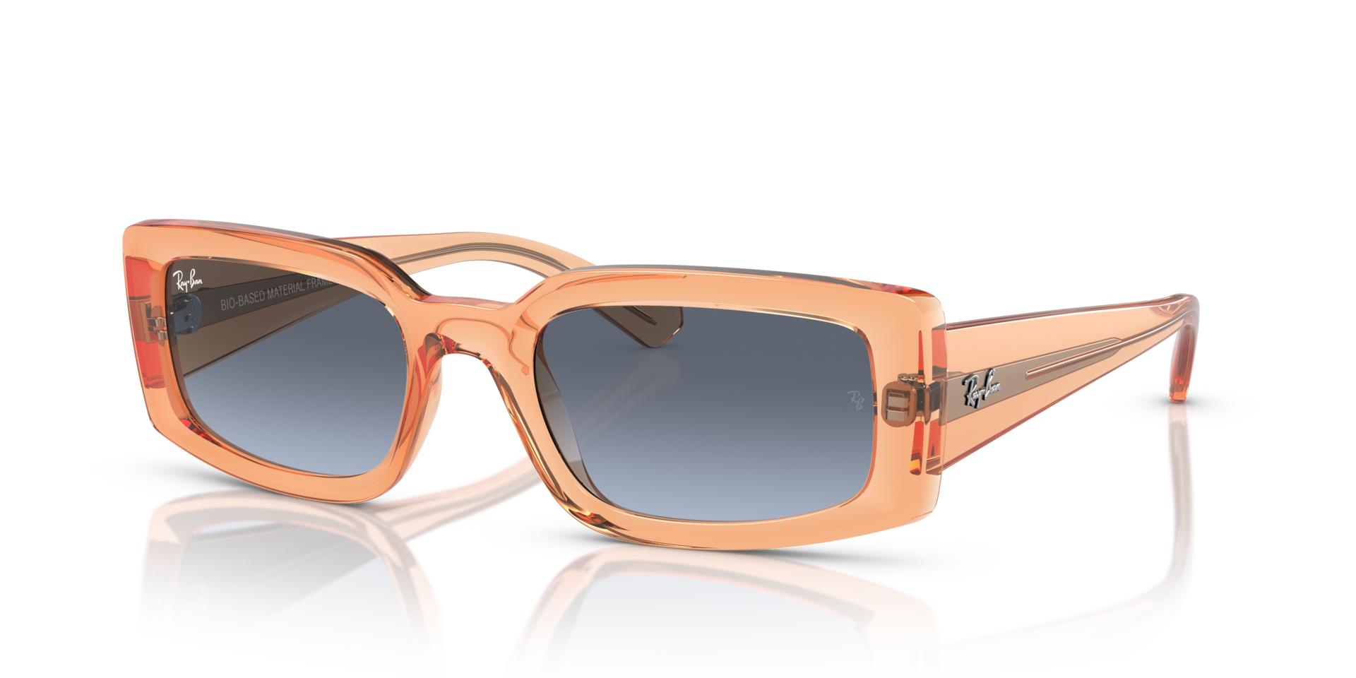 Ray-Ban RB4395 Kiliane Bio-Based M (54 - 21) with Blue lenses and