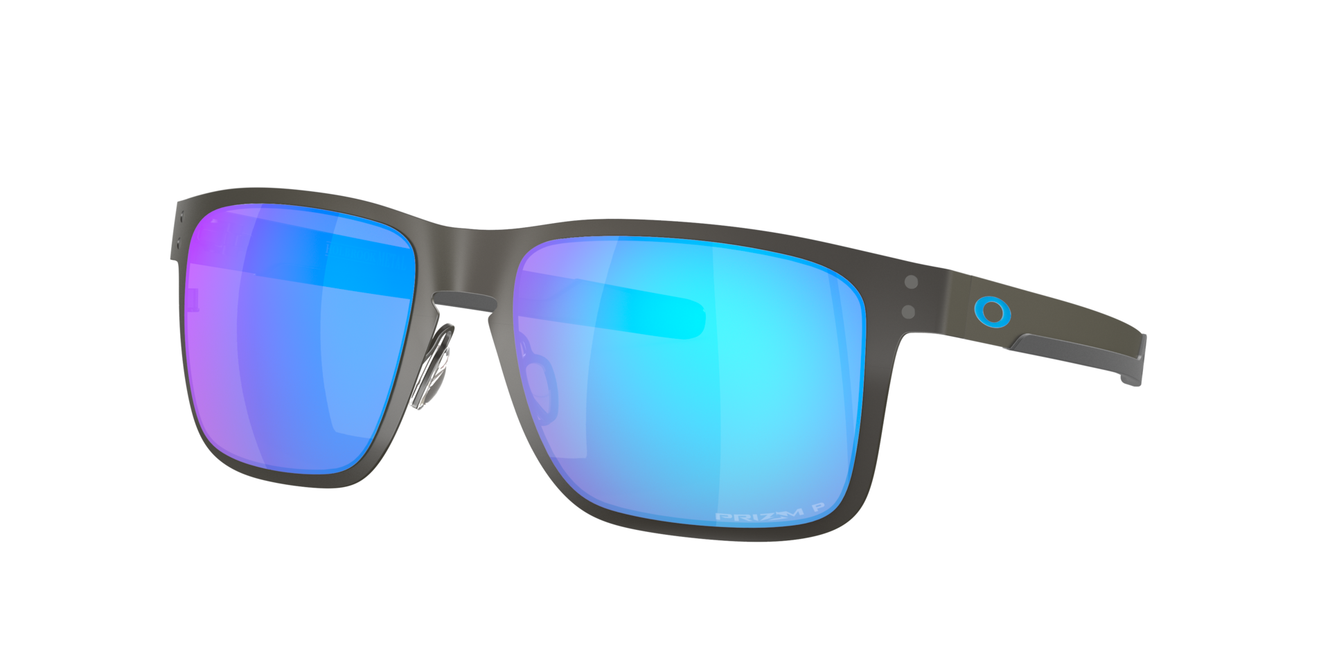 Oakley Holbrook™ Metal L (55 - 18) with Blue lenses and Grey frame