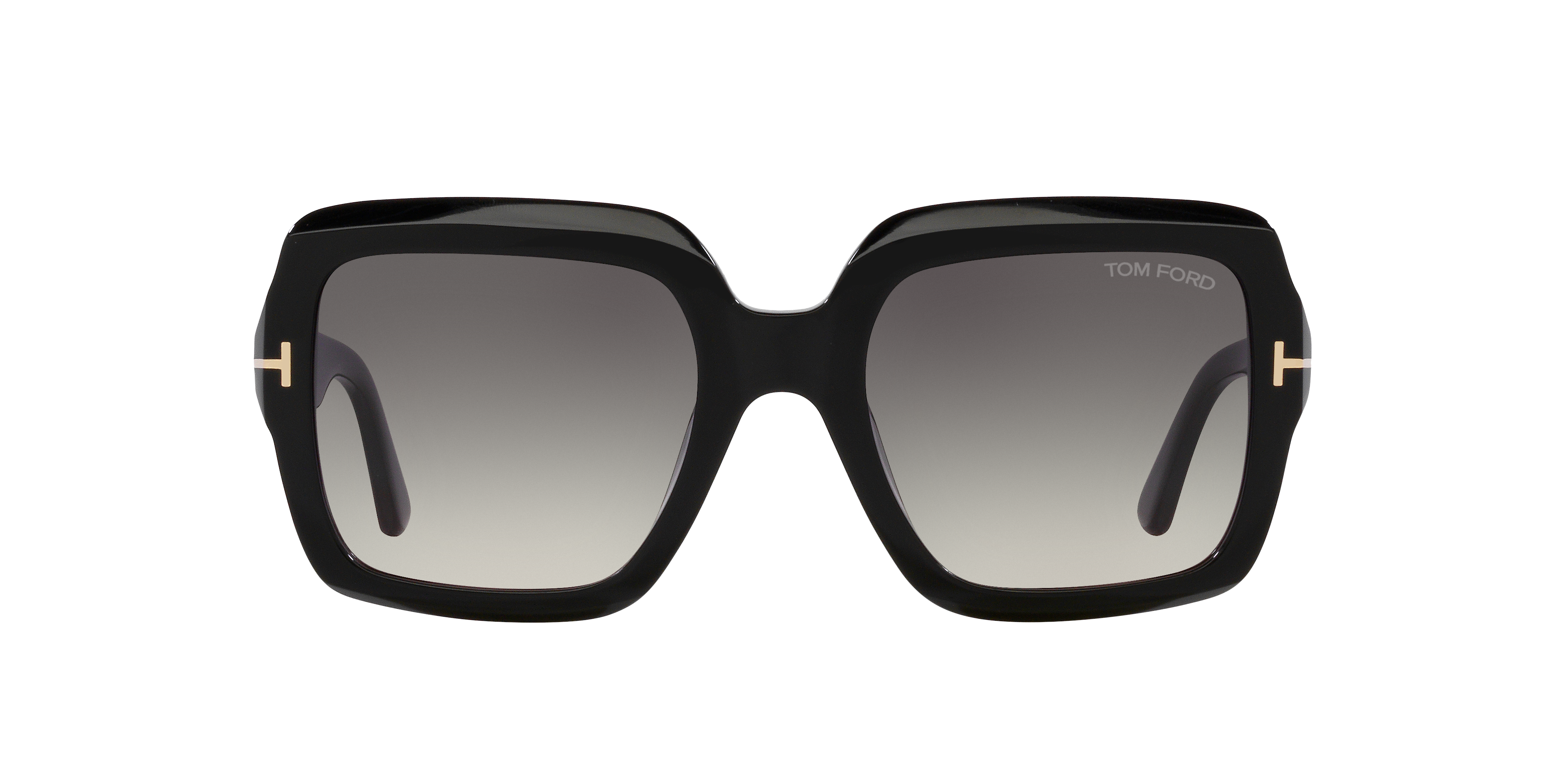 Tom Ford Kaya XXL (54 - 21) with Grey lenses and Black frame